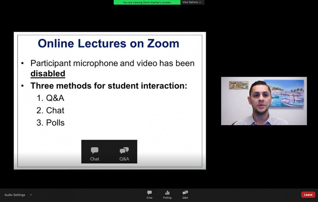 Zoom Lecture