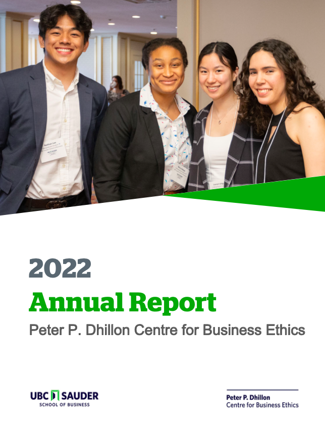 Dhillon Centre 2022 annual report