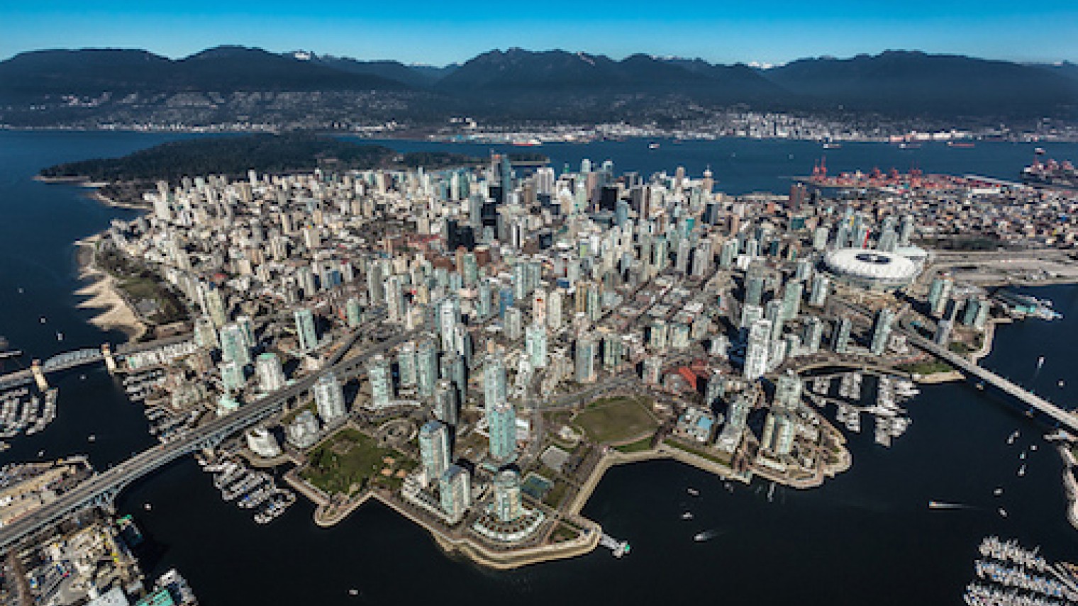 Arial Photo of Vancouver