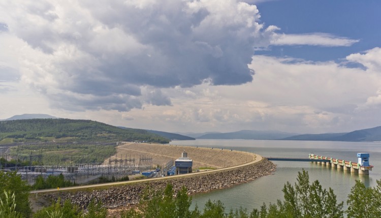 Image of a hydro dam.